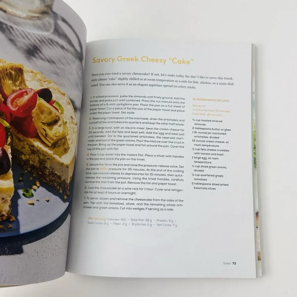 Keto in an Instant By Jen Fisch